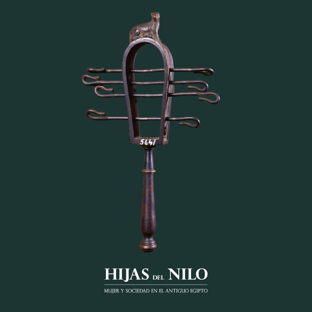 hijasdelnilo's tweet photo. 💫 Como cada martes, os traemos una de las piezas más importantes de Hijas del Nilo: Un sistro. Este instrumento, similar al sonajero, era usado por las sacerdotisas para honrar a Hathor. #Sistro #Hathor
Sistro, Bronce, Periodo Romano, Museo Archeologico Nazionale, Florencia https://t.co/qJ1NocHFs0