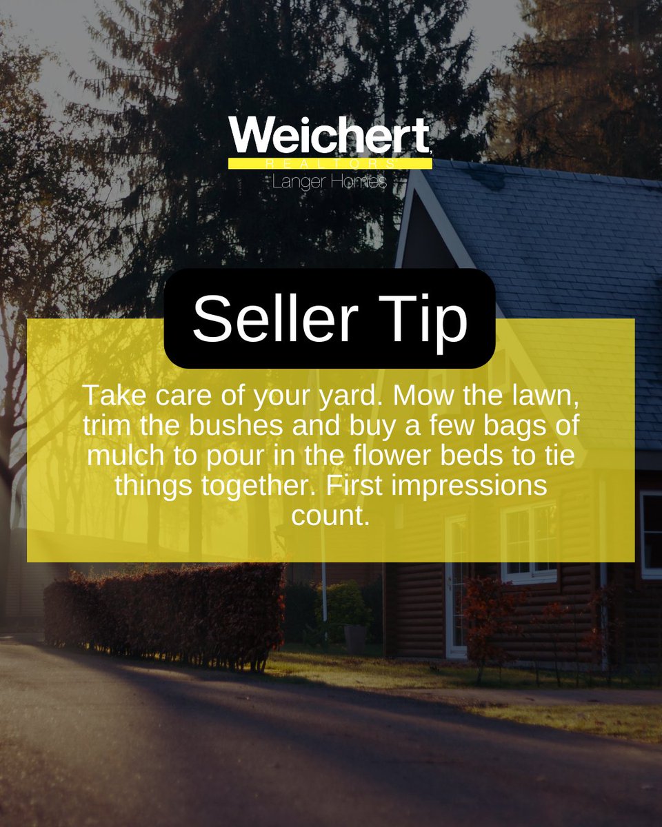 Curb appeal is important when trying to sell your house. Remember that first impressions matter.

Give us a call!
📲917-930-2072
💻langerhomesales.com
📧langerrealty@gmail.com
.
.
.

#WeichertRealtorsLangerHomes #Weichert