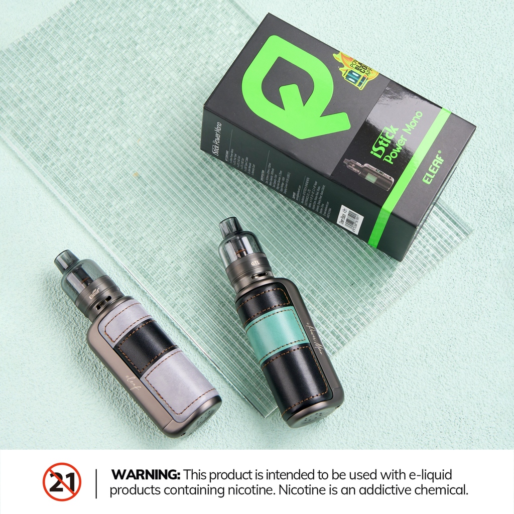 EleafGlobal's tweet photo. Eleaf iStick Power Mono is definitely for both flavor and cloud satisfaction🤠
Win it💥💥💥⁠
🎁Enter by clicking the POP-UP in our website.⁠
👉https://t.co/tYf4aLgjY7
⁠
Warning: Nicotine is an addictive chemical. Our products are restricted to adults 21+ only.⁠ ⠀⁠
⁠
#eleaf https://t.co/gXaGXXsPZH