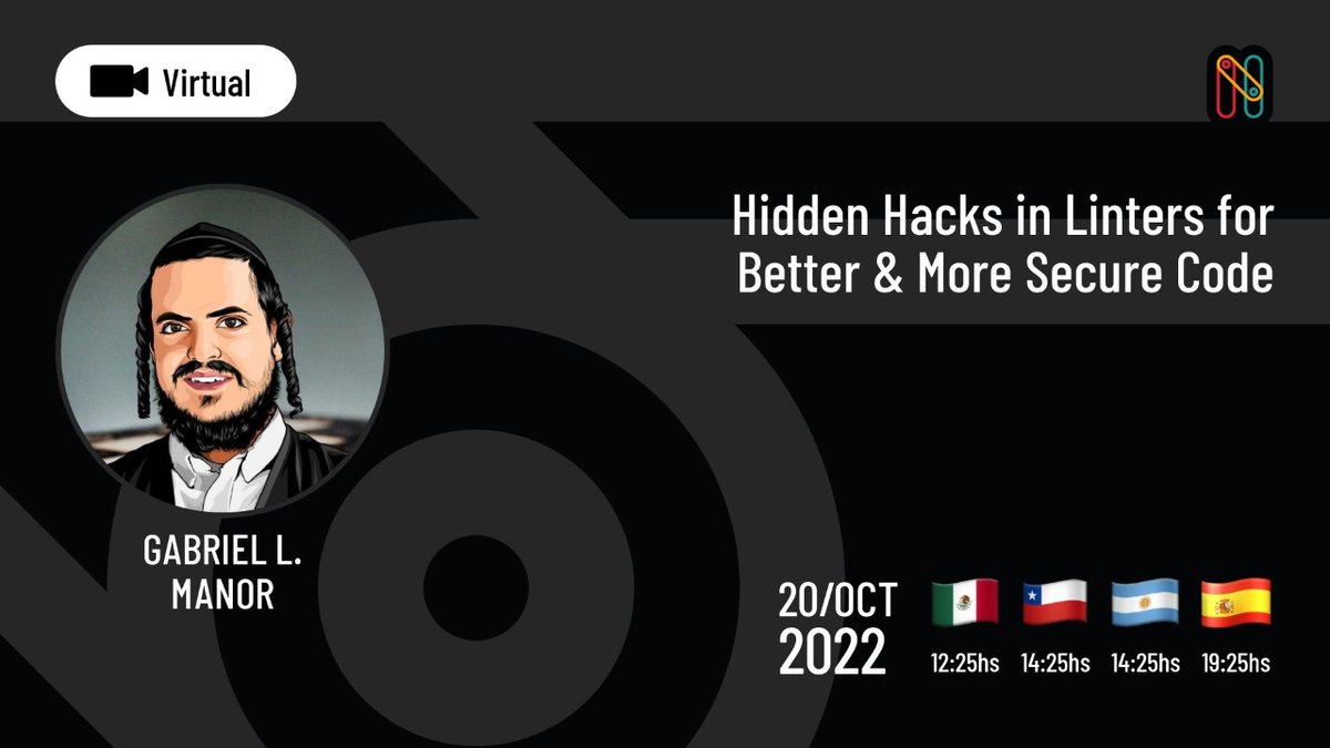 nerdearla's tweet photo. 🔥 Tremendas las charlas que se vienen en el #trackSEC 🔒 de #nerdearla!
✨ Ya las sumaste a tu agenda en https://t.co/34vefB8lUA?
🎙 No te pierdas a Bruce Schneier, Nancy Gariché, @gemanor y @lrargerich en la 9na edición de Nerdearla! https://t.co/lIeW3RsIUt
