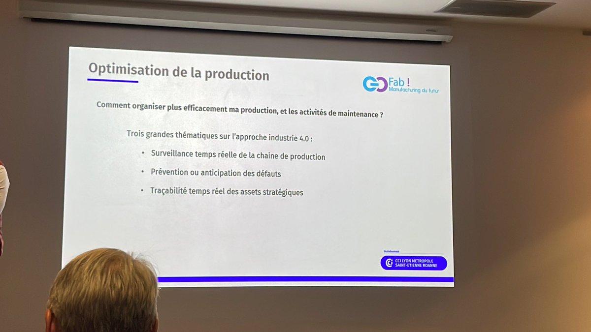 GuilMICHEL's tweet photo. En direct du salon #gofab @SteMetropole
🪧 conference sur la Maintenance 4.0 avec la presence de @PatrickBoullier expert Industrie du futur @orangebusiness
@CCILYONMETRO @OrangeAuRA https://t.co/exrcrdjPtT