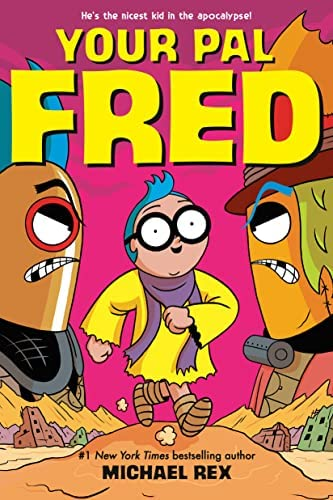 mcpl1965's tweet photo. From the author/illustrator of Fangbone! and Goodnight Goon comes a zany and hilarious graphic novel that shines a light on the humanity inside all of us---even if you're a robot. #JuvenileFiction #MichaelRex #LibrariesAreAwesome https://t.co/yZtyIfK1ag