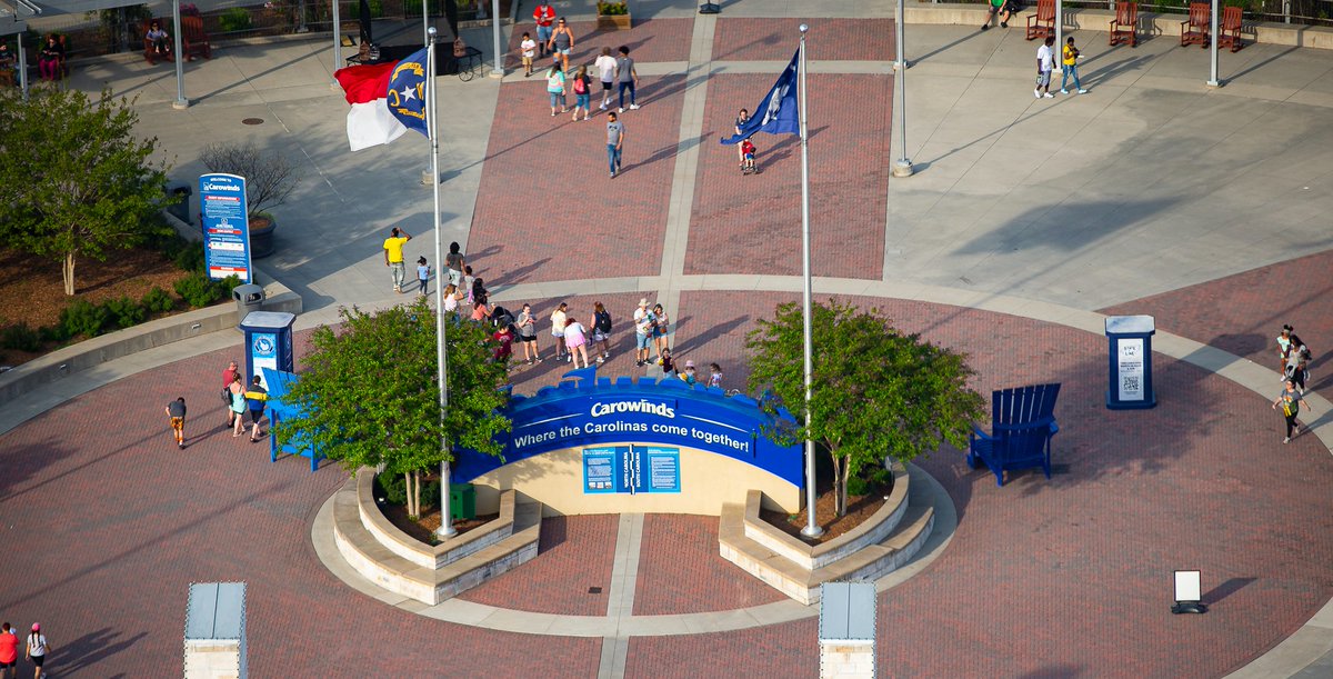 Carowinds's tweet image. NEWS: #Carowinds announces year-round operation with the release of the 2023 operating calendar.

CALENDAR: bit.ly/3Te9wi8