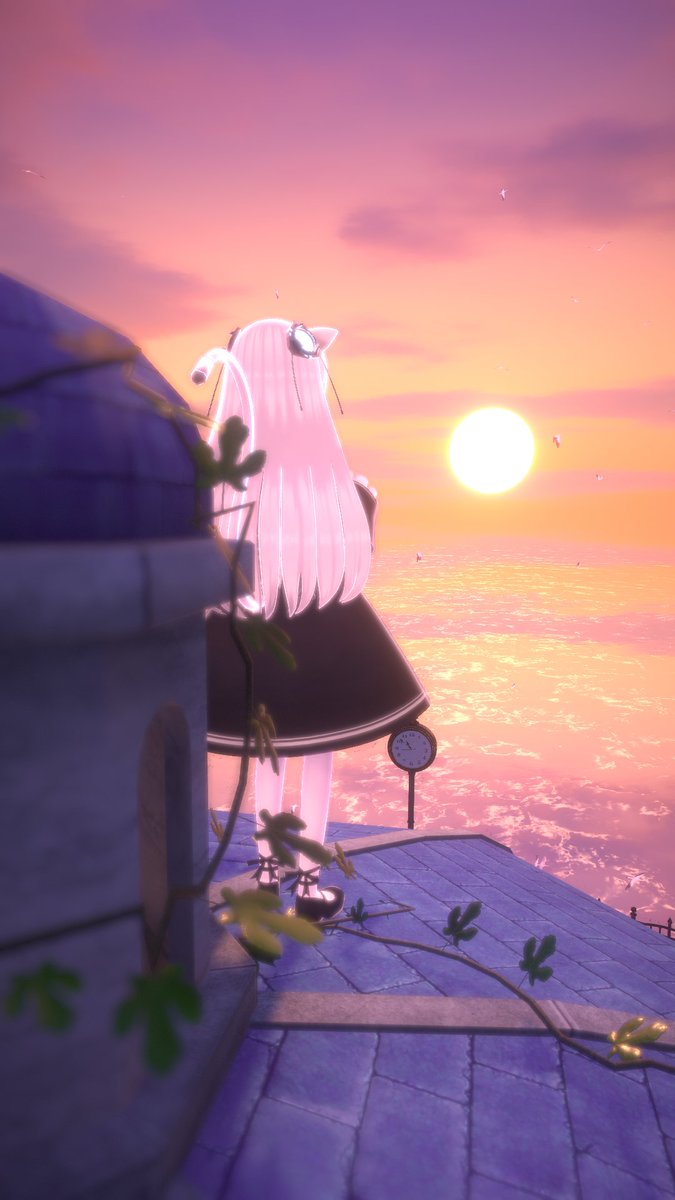 Masscat_Hisui's tweet photo. 「黄昏の待ちぼうけ」 https://t.co/ghKSZaRAei