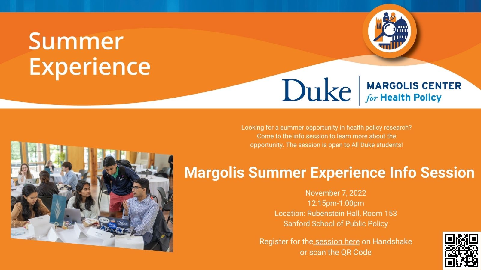 Duke Student Collaborative on Health Policy (DukeSCOHP) / Twitter