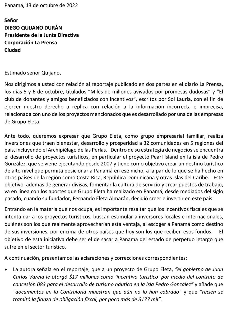 Grupo Eleta tweet media