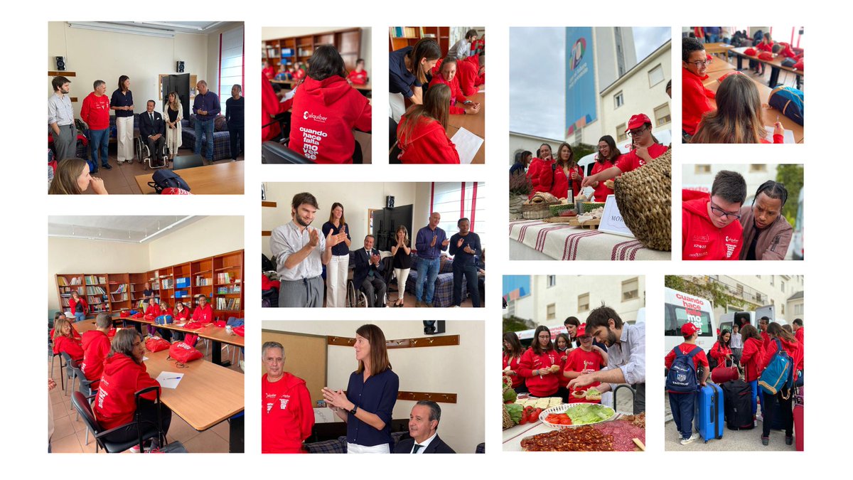 Fundación A LA PAR (@fundacionalapar) on Twitter photo Comienza el Camino hasta Santiago con <a href="/AlquiberRenting/">Alquiber Renting</a> .Deseos que llegarán a la Plaza del Obradoiro con el aliento de nuestra Presidenta, Almudena Martorell,<a href="/Ruthypeich/">Ruth Beitia vila</a>,<a href="/LucasVidalmusic/">Lucas Vidal</a>, @Dionibel_R, José Ramón Calvo y @NTremino . ¡Gracias a todos por acompañarnos! Comienza el Camino hasta Santiago con <a href="/AlquiberRenting/">Alquiber Renting</a> .Deseos que llegarán a la Plaza del Obradoiro con el aliento de nuestra Presidenta, Almudena Martorell,<a href="/Ruthypeich/">Ruth Beitia vila</a>,<a href="/LucasVidalmusic/">Lucas Vidal</a>, @Dionibel_R, José Ramón Calvo y @NTremino . ¡Gracias a todos por acompañarnos!