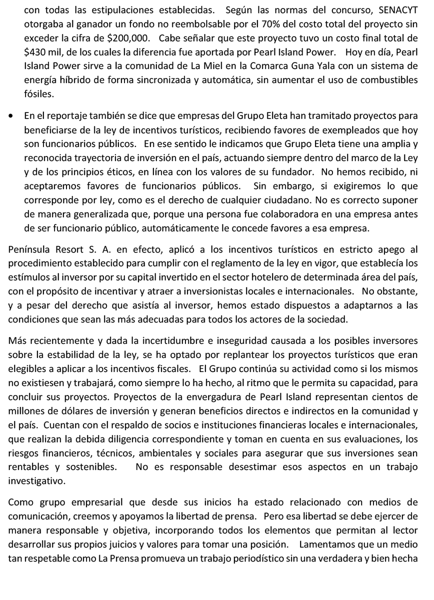 Grupo Eleta tweet media