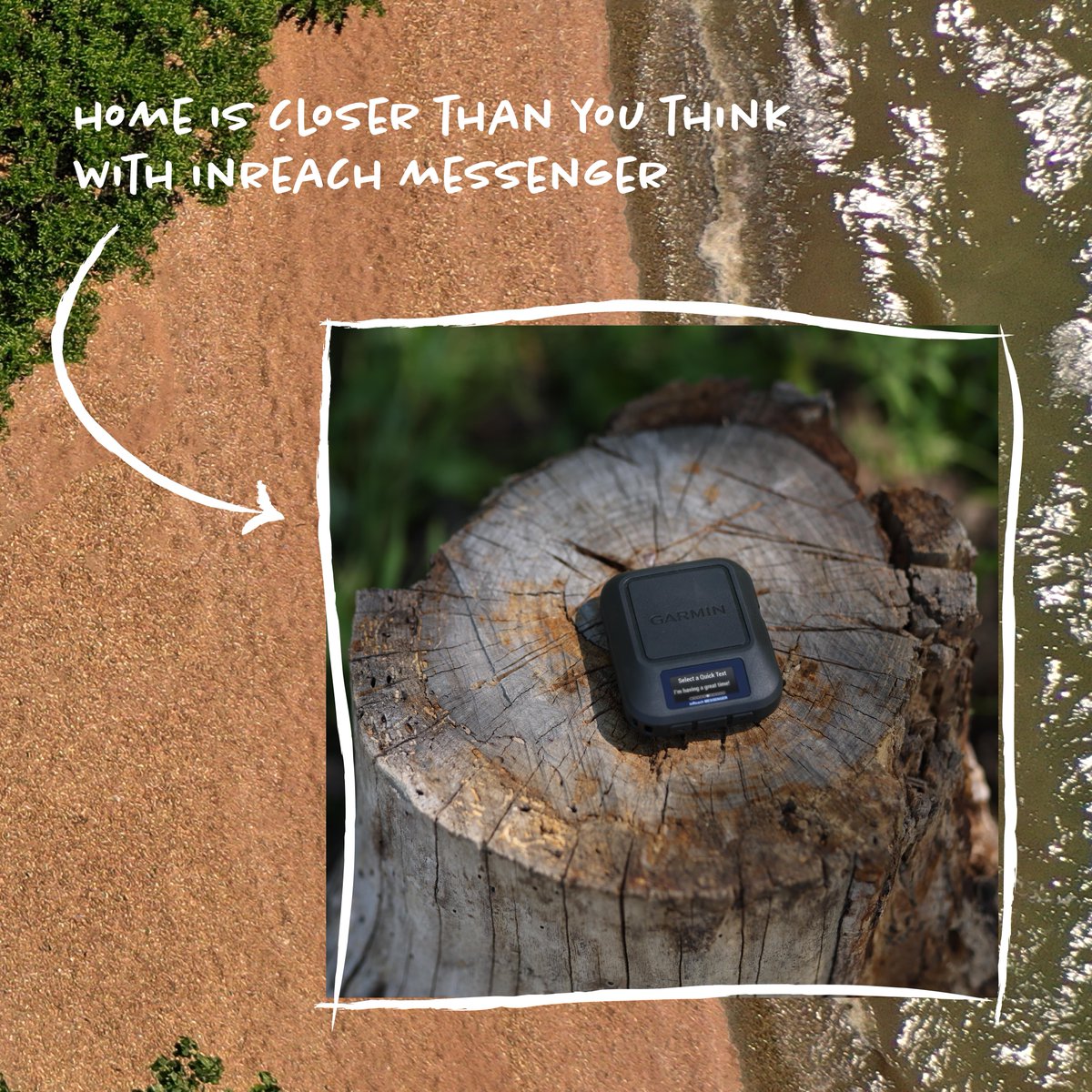 It may not be wild, untracked wilderness. But if you’re hiking or camping where cellular coverage is iffy, an #inReachMessenger satellite communicator is your off-grid text messaging connection.  🔗  Link in bio