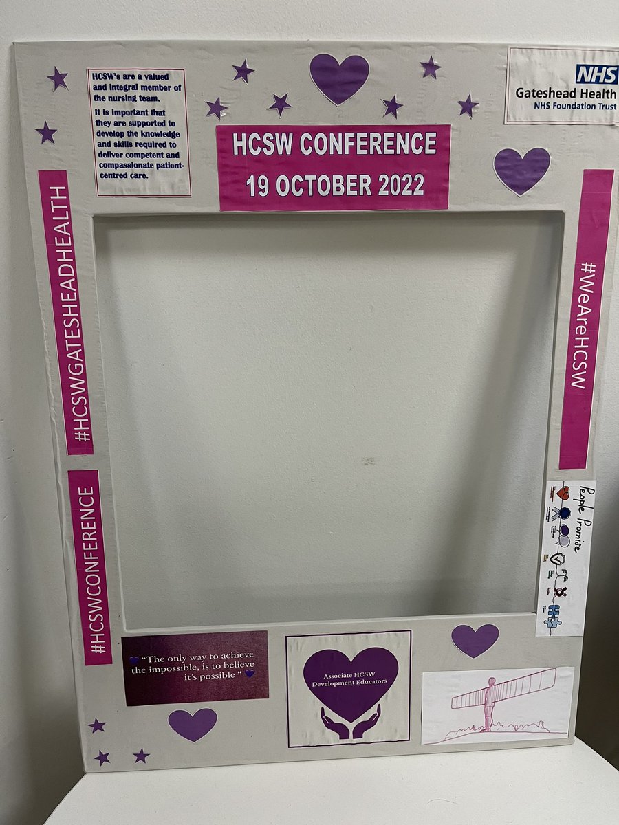 Melanie_Sxx's tweet photo. Selfie frame ready ππ€ We are all set for @Gateshead_NHS first ever HCSW conference tomorrow! @Michelle_Rxx @jocoleman68 @Milliedew661 @Rachel_Hall85 #WeAreHCSW #HCSWGatesheadHealth #hcswconference https://t.co/X0K0PsGm5P