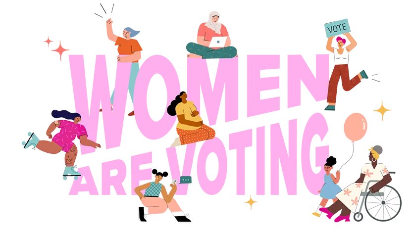 Women can decide the future of our country in the November 8th midterm election. We are the most powerful voting bloc — and when we vote together, we are unstoppable. Claim your power. Sign our pledge and make your plan to vote. bit.ly/3SasRQi  #WomenAreVoting