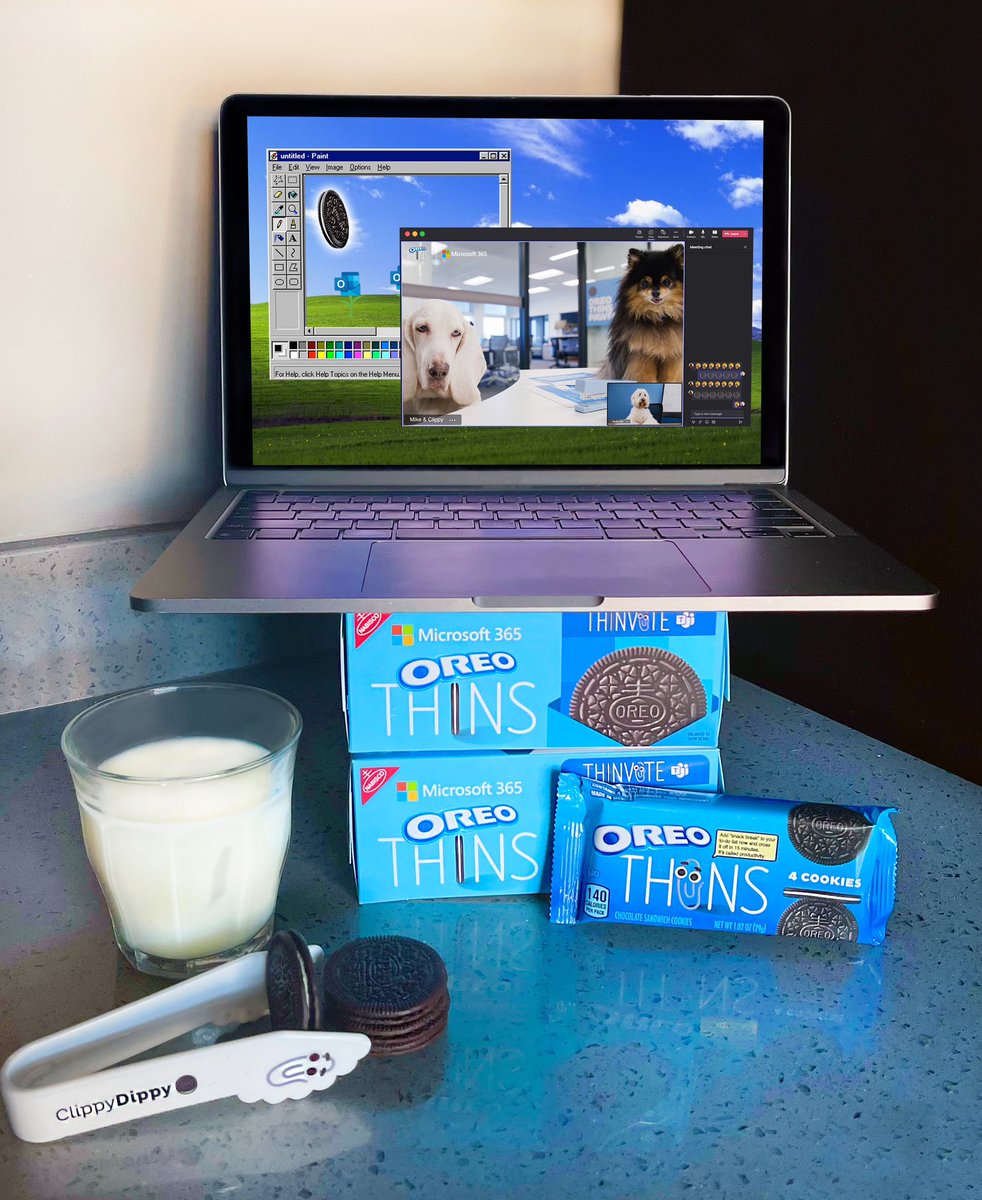 Don’t circle back on your snack break, take it now! We teamed up with <a href="/Microsoft/">Microsoft</a> to loop everybody into the snack breaks they need. 

Visit oreo.com/thinvite to sign up for THINVITE, a 15-minute calendar hold, perfect for anyone looking to press paws on a stressful workday!