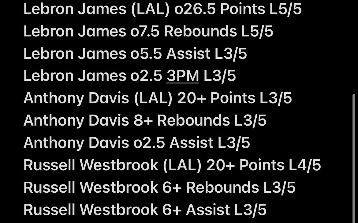 DwilCheatSheets's tweet photo. NBA TIP-OFF IS HERE 😤#LakersVsWarriors I Follow the Last 5-10 Games and Include Projections for Tonight. These can be Parlayed or Straights. Goodluck if Tailing🤞🏽Likes and RT’s are Appreciated.😎 #GamblingTwitter #NBA #DwilCheatSheets https://t.co/388Y6HJt7A