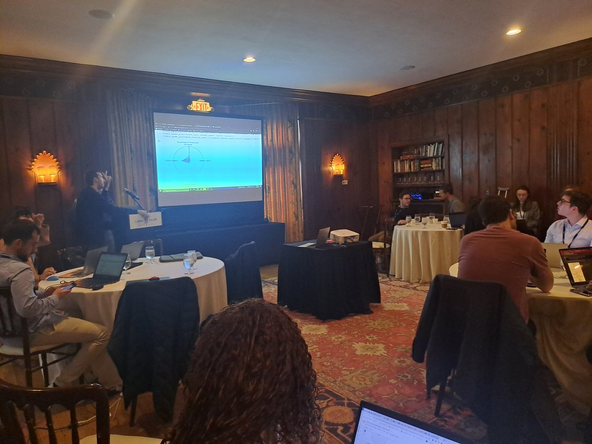 rtFIN_news's tweet photo. Kicking off #rtFIN with a superb hands-on workshop on computational modeling of neurofeedback training by @lubianiker, @guygu44 and Avigail Lerner from @HendlerLab @TelAvivUni @of_sagol https://t.co/QUMTqQxt2P
