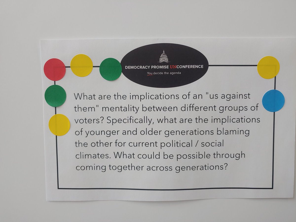 ChristineHapp_2's tweet photo. Excited to talk about Democracy today at the Unconference hosted by @stephencdavid and @osucsw. As part of @AgeFriendlyOH I am interested in exploring themes across generations. #agefriendly #Columbus #socialwork https://t.co/8c59NFoMOV