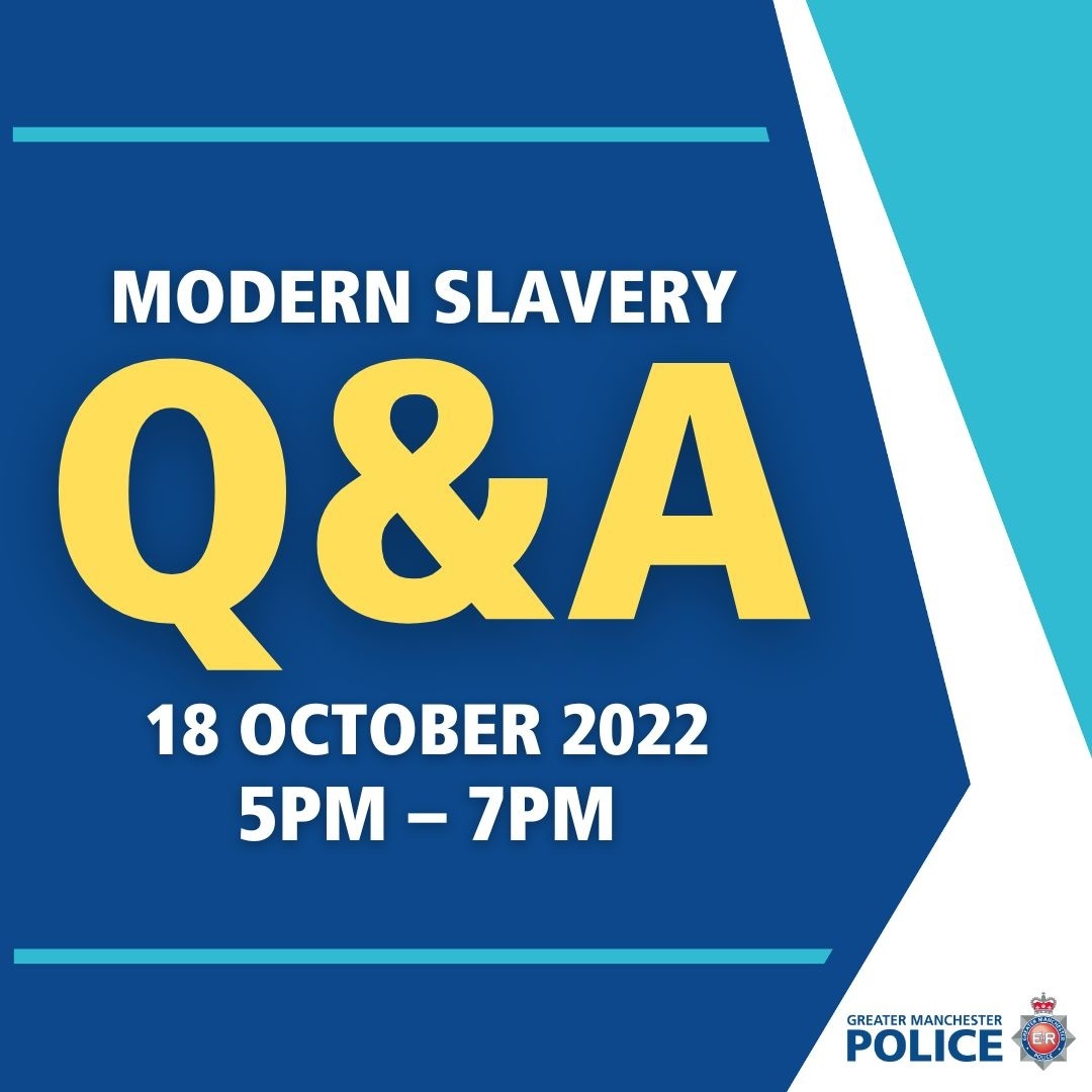 Our modern slavery Q&A starts at 5pm. Use the link below to post your questions and join us 5pm-7pm for the answers. orlo.uk/7KSqH