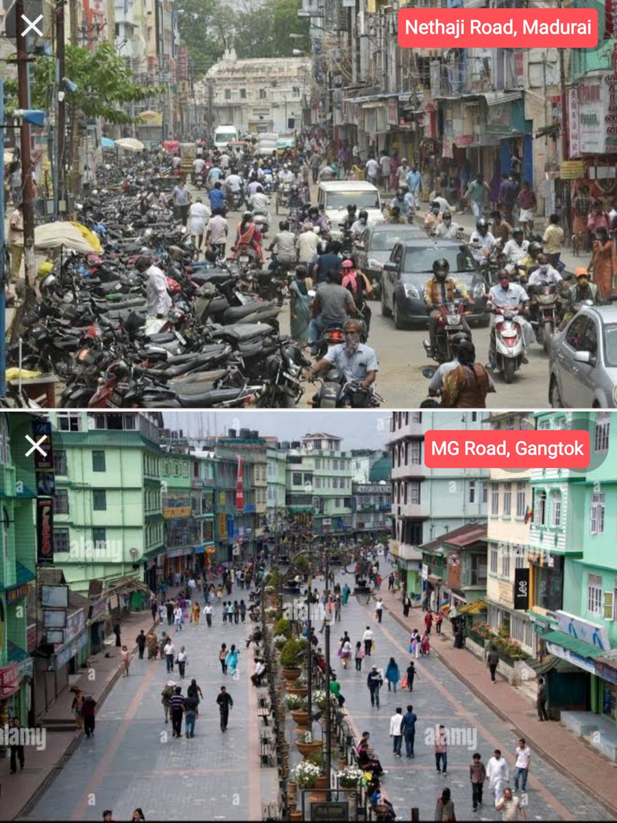 Act4madurai's tweet photo. Request #Madurai legislatures and execuetives to develop market lanes (ex.Nethaji road) leading towards Meenakshi Amman Temple on lines of M.G.Road,Gangtok. This would help attract more tourists.

@mkstalin @ptrmadurai @pmoorthy21 @SuVe4Madurai @city_madurai @mducollector https://t.co/9RqBLUzhGI