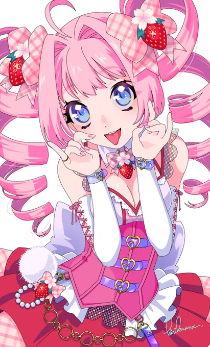 #あなたのぴんく色の作品を見せてください 