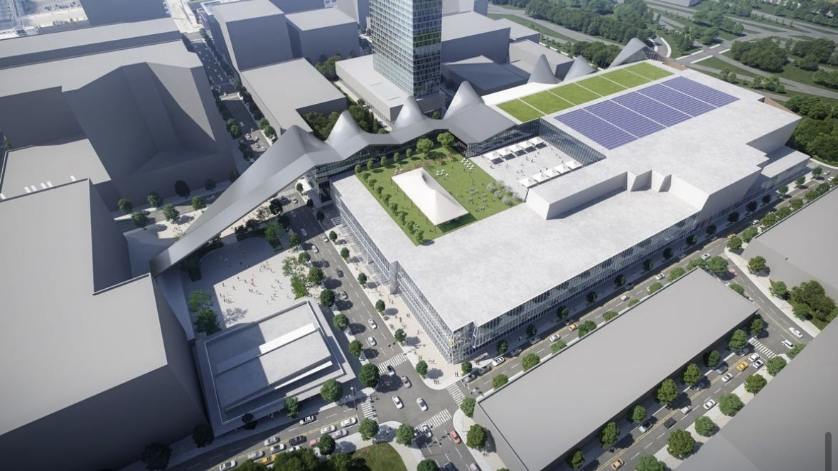 3CDC’s proposed redevelopment of the Convention Center and former site of the Millennium Hotel
