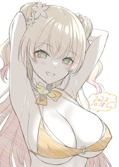 えにっき52日目。桃鈴ねね水着ver.。
おっぱいふらふらふらいでー。

本文 ➡ https://t.co/vABh9u6T5X 