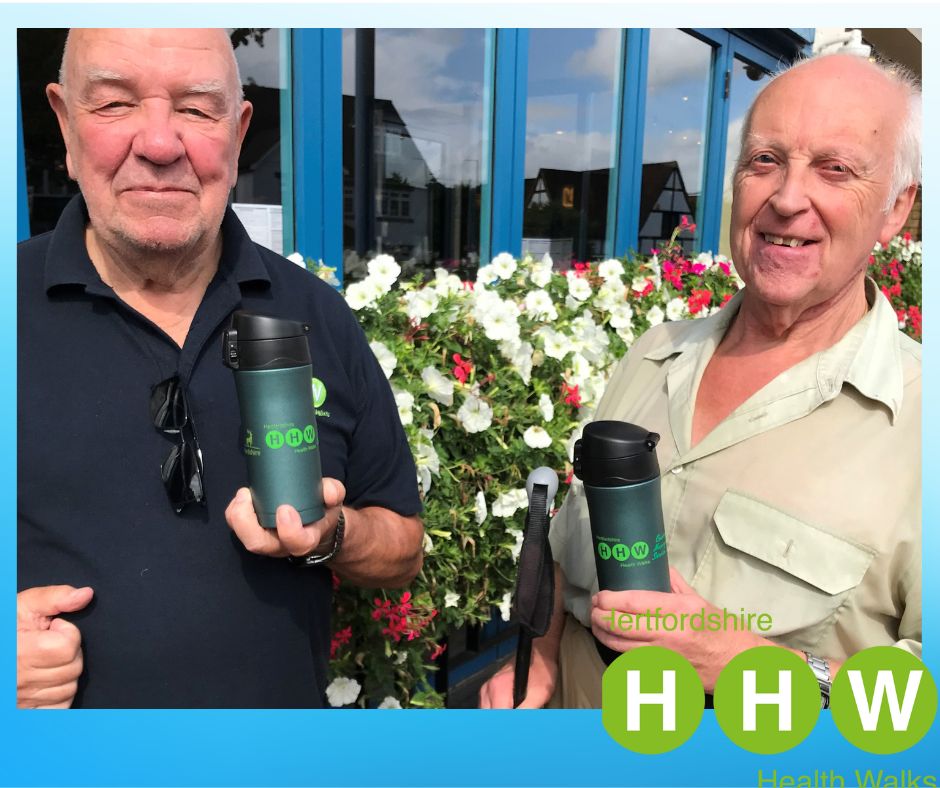 Meet Mick and Dave, 2 of our amazing walk leaders who help others get more active #valuingvolunteers  Register and book your walk on rb.gy/xns5gs