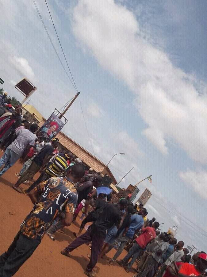 adokwuandy's tweet photo. Peaceful demonstrations today in My hometown OTUKPO BENUE STATE..

The northern Elites are evill and they are the problem of the North, We had Senate president David mark representing us for decades..
But look at the State of our federal Road,
Enough is enough.🇳🇬🇳🇬✊✊ https://t.co/8lXFYispi8