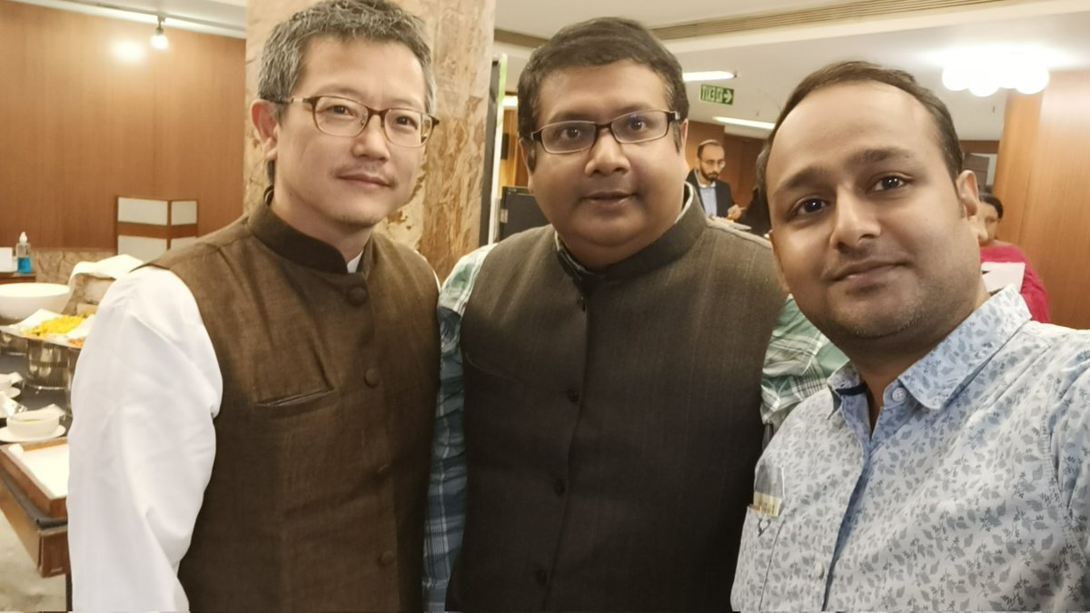 pdubeybhu11's tweet photo. Pleased to be in Asia Consultative workshop on #MangroveForestRestoration through NbS for Climate Resilience and DRR, jointly organised by @IUCN_CEM @APN4GCR @IGES_EN @CSIR_IND
(NEERI).Glad meeting in person the eminent scientists from 🇮🇳+🇯🇵 Much thanks to @dhyani_shalini ma'am🙏🏼 https://t.co/4gP97OiYt8