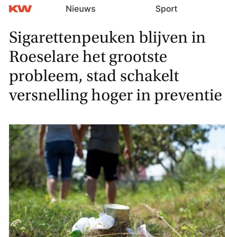 tomvdkendelaere's tweet photo. In de #GRRSL gisteren op mijn vraag gehoord dat het Roeselaarse stadsbestuur een versnelling hoger schakelt in de aanpak van zwerfvuil. Lees (betalend) meer op @KW_Roeselare dankzij @wbtdubois: https://t.co/ETW6M7akyv https://t.co/yKeKTRAelm