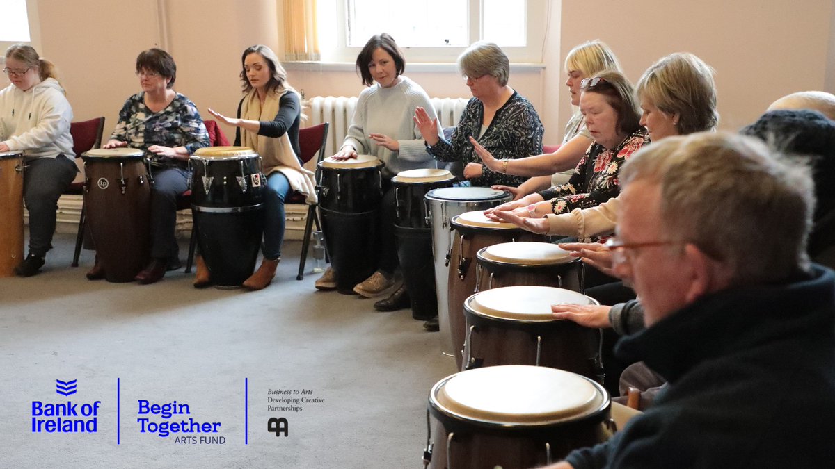 We’re delighted to announce that we have been selected as one of the recipients of the @bankofireland #BeginTogether Arts Fund in partnership with @businesstoarts! This funding will enable us to deliver workshops to 4 centres across Ireland! ℹ️ bit.ly/2B5iqMu