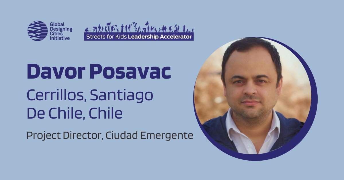 Global Designing Cities Initiative (@globalstreets) on Twitter photo <a href="/Davorposavac/">Davor Posavac</a> is the Project Director of <a href="/CiudadEmergente/">CEM Ciudad Emergente</a>, and in his role, he leads initiatives for social cohesion, urban resilience, and smart cities. Meet our full #StreetsForKids Leadership Accelerator cohort: globaldesigningcities.org/streets-for-ki… <a href="/Davorposavac/">Davor Posavac</a> is the Project Director of <a href="/CiudadEmergente/">CEM Ciudad Emergente</a>, and in his role, he leads initiatives for social cohesion, urban resilience, and smart cities. Meet our full #StreetsForKids Leadership Accelerator cohort: globaldesigningcities.org/streets-for-ki…
