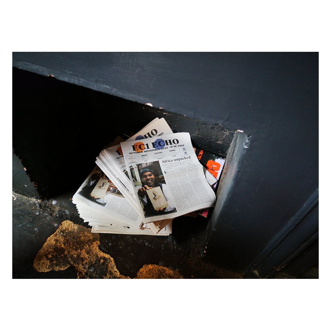 Ec1Echo's tweet photo. Where do you pick up your copy of EC1 Echo?
You can find plenty of copies of our latest issue at #TheExmouthArms on #ExmouthMarket
#EC1 #localnewsmatters #EC1Echo #independentmedia
More stockists here (not an exhaustive list): https://t.co/yFjbgcVlb0 https://t.co/qRCLGnZsWF
