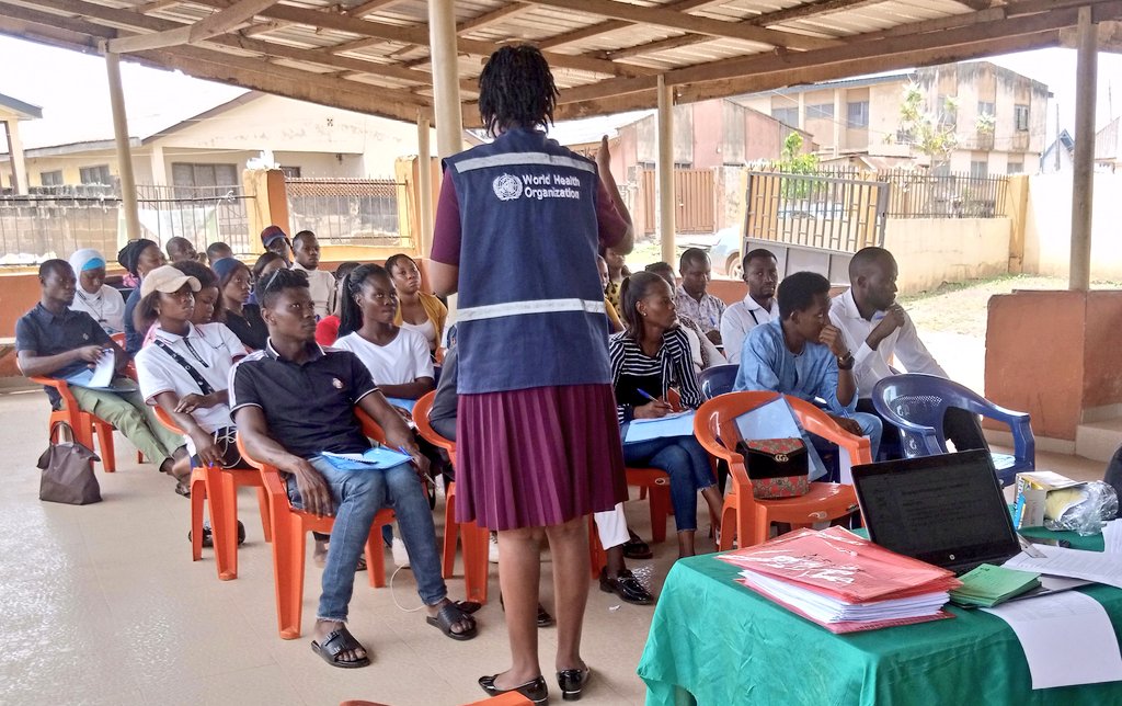 ondo_team's tweet photo. Training of independent monitors for the forthcoming IMC took place today across the Northern, Central, and Southern zones of the State concurrently.
@WHONigeria @WMulombo @khedra1122 @CWarigon @proactiveswz @abidoyed @dupsydaisy @saweee131 @adewaleadejug1 https://t.co/NhTRrM9vvT
