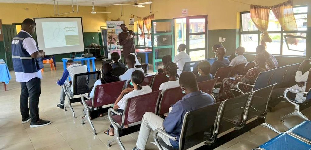 ondo_team's tweet photo. Training of independent monitors for the forthcoming IMC took place today across the Northern, Central, and Southern zones of the State concurrently.
@WHONigeria @WMulombo @khedra1122 @CWarigon @proactiveswz @abidoyed @dupsydaisy @saweee131 @adewaleadejug1 https://t.co/NhTRrM9vvT