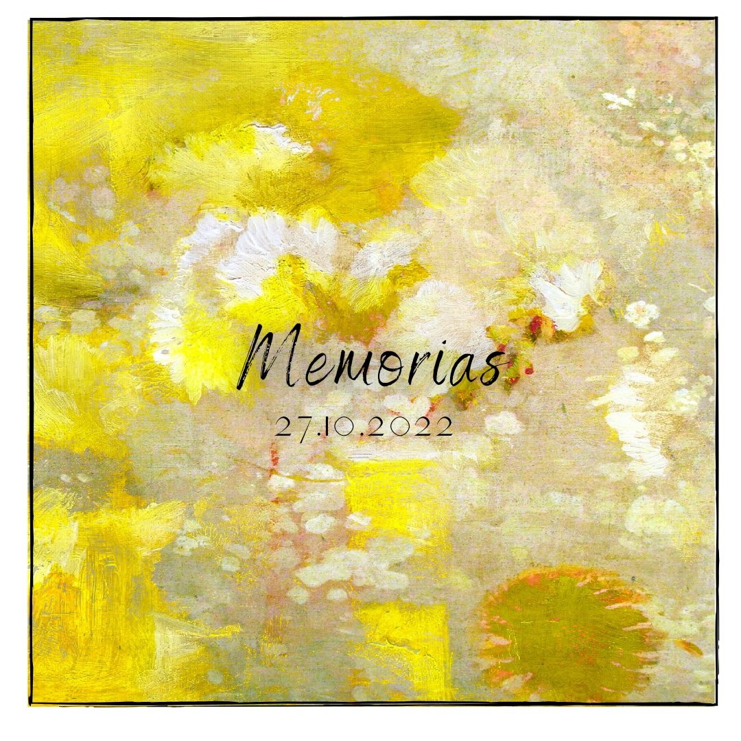 iamcharlyramro's tweet photo. “Memorias” 🌼
Último sencillo del año disponible el Jueves 27 de Octubre

#Memorias #charlyramro #spotify #applemusic #amazonmusic #youtubemusic https://t.co/NT2J2VgzJ0