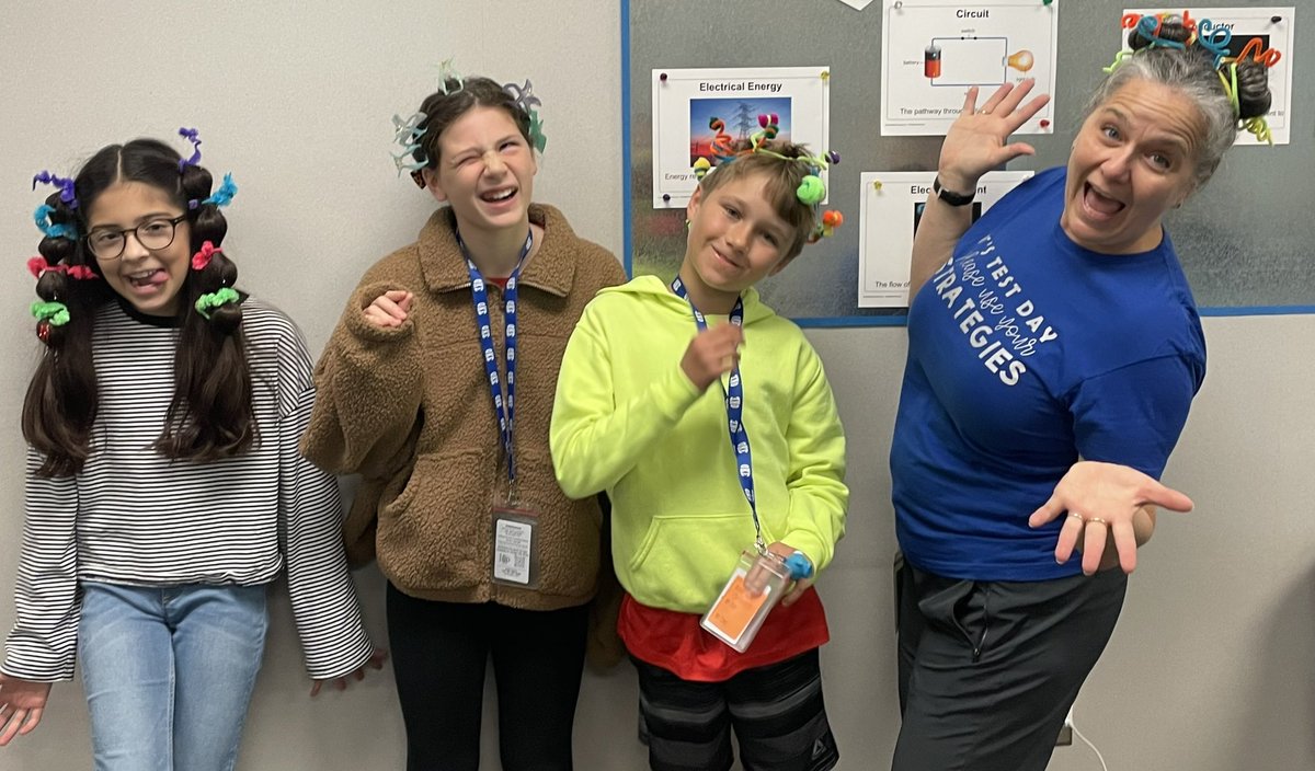 Earning Crazy Hair Day and supporting #OKEkoaladash! <a href="/oke5thgrade/">5th grade Class</a> #okeisafunplacetobe <a href="/malynn_r/">Malynn</a> <a href="/katyisd/">Katy ISD</a> #OKEOutofThisWorld