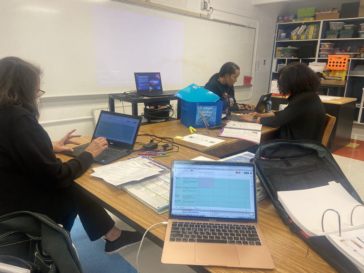 "By failing to prepare, you prepare to fail" ... we WON'T fail! Planning day for K-1 teachers. <a href="/iCoach_MsMiller/">Erica Miller</a> and I are ensuring our teachers are prepared for the entire next quarter! #operation55 <a href="/AKAFerrell_EdD/">Dr. Kimberly Ferrell</a> @drstacydstewart <a href="/pmubenga/">Pascal Mubenga, PhD.</a> #wearedps