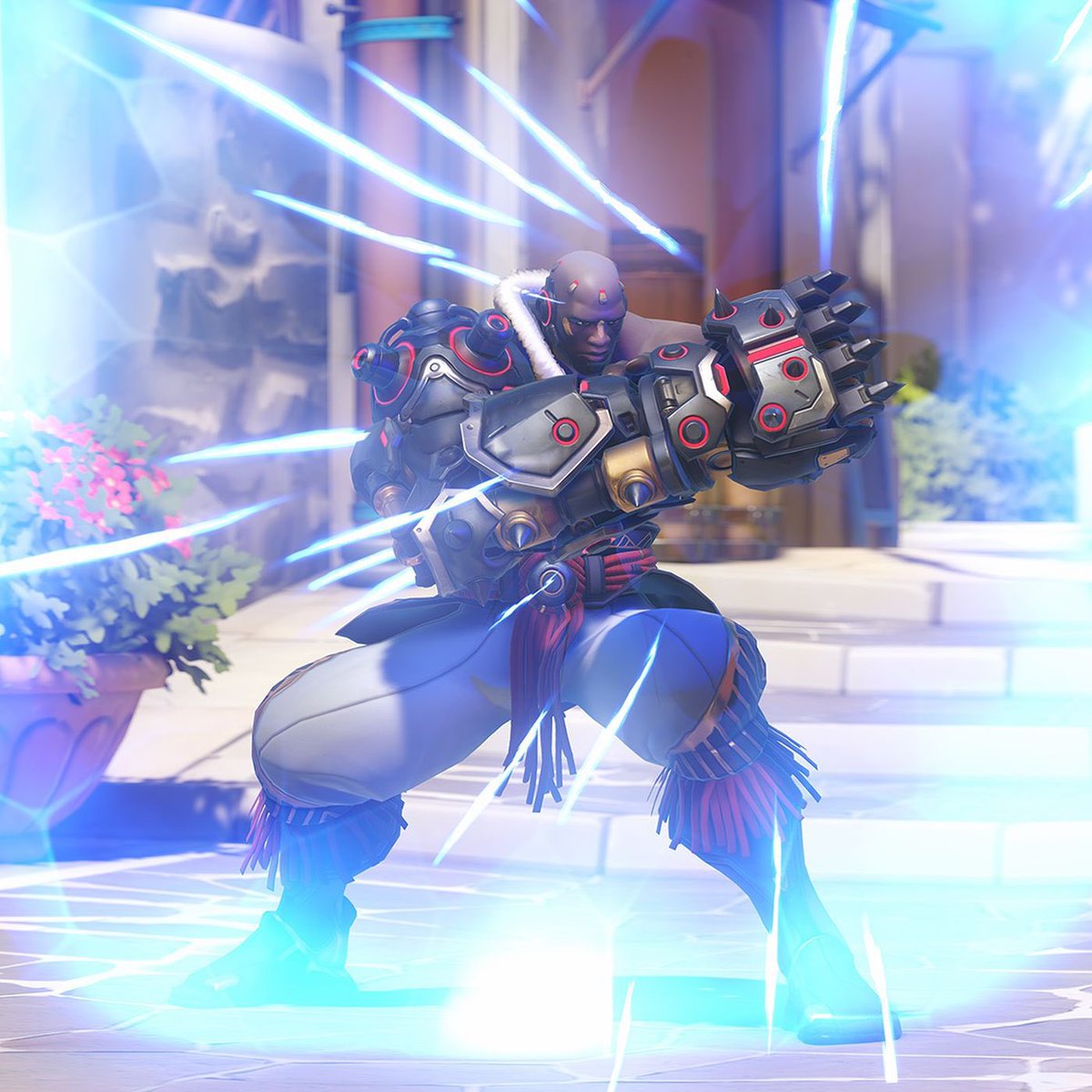 ARandomOW's tweet photo. #restorethetech overwatch why did you kill one of the best characters?! FIX MY GOAT https://t.co/jcaN3wgqCu