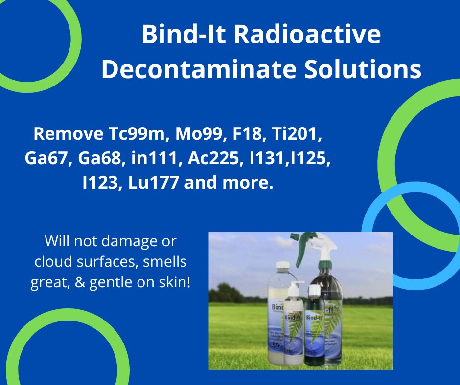 binditsoap's tweet photo. Remove Radioactive Contamination with Bind-It. Bind-It will not damage fume hoods, cloud leaded glass and works on most surfaces. For more information, please visit: https://t.co/rznxAwdJ44 #radiationsafety  #nuclearmedicine #radioactive #radiopharmacy #nuclearsafety #rso https://t.co/5tagYJCoPP