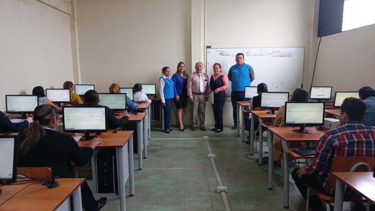 ByronAToledoC's tweet photo. #Distrito07D06Educación Inicio de Proceso para la aplicación de Prueba de Personalidad-Concurso de Méritos y Oposición para Docentes, 665 aspirantes convocados, asistirán a 3 sedes EEB. Antonio José de Sucre, EEB. Félix Vega Dávila Y CB. Napoleón Mera donde serán evaluados. https://t.co/1ft0DTJAZk
