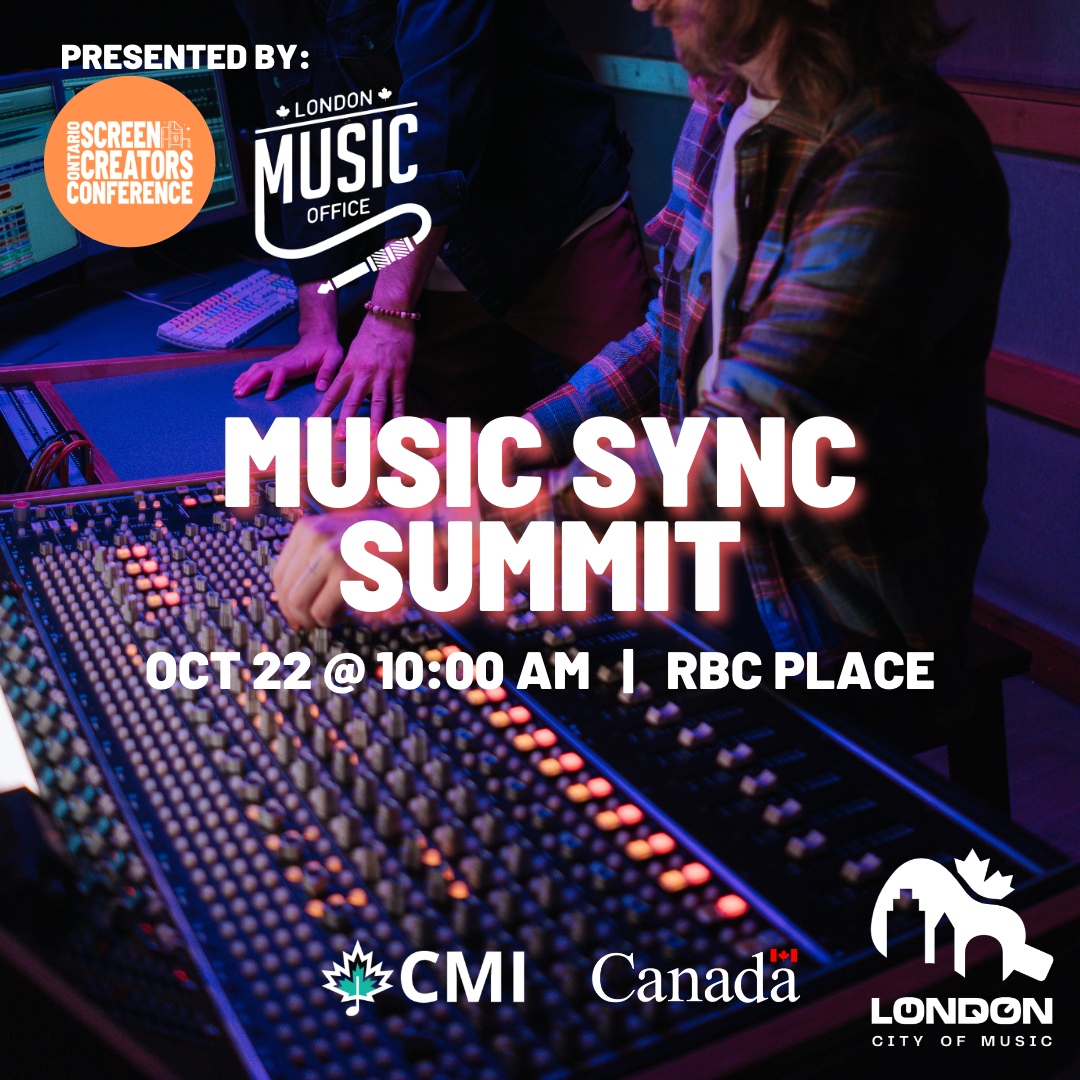 Music plays a critical role in film, tv & gaming. The FCFF & London Music Office are back with a highly interactive and engaging Sync Summit🎶

This event is FREE to attend!
Register here: fcff.ca/product/music-… 

#musicindustry #ldnont #ldnmusic #londonontario #ldnontario