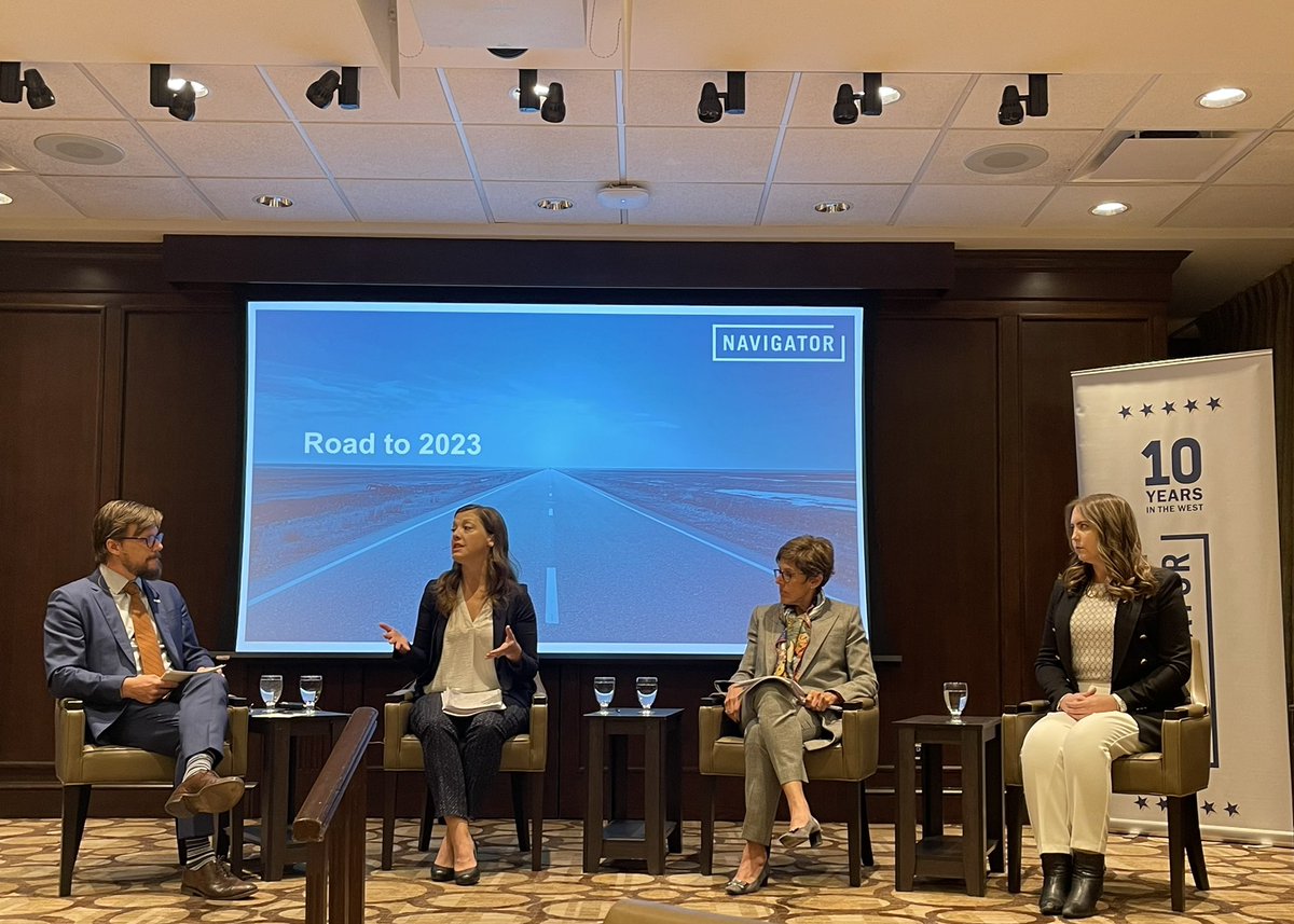 zoekeirstead's tweet photo. An incredible and insightful panel for the @WestEdgebyNav podcast with @KellyCryderman @ddyedlin @LAfromAB and moderated by @jason_hatcher. The panelists discuss recent polling by @navltd on the road to the election in Spring 2023 #abpoli #ableg https://t.co/vsjJH2x950
