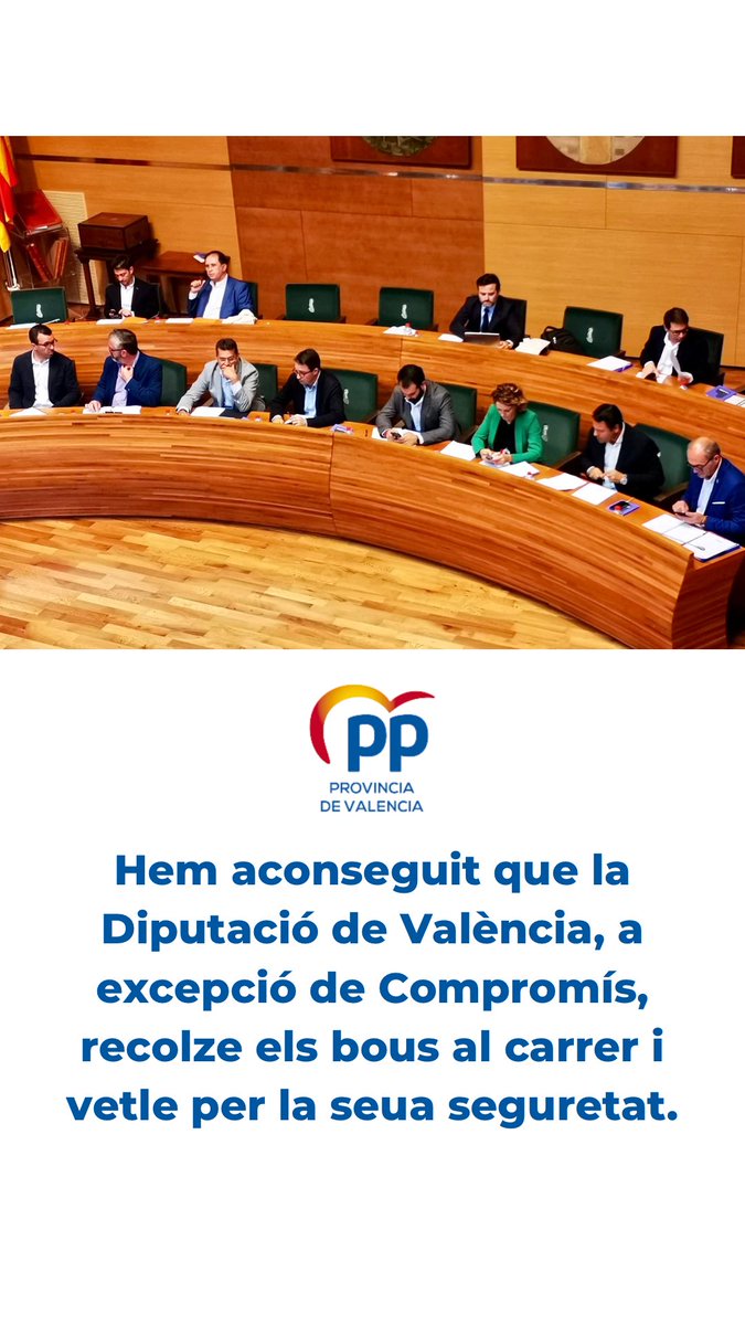 popularsval's tweet photo. PREMSA 🗞️ I El paper de la @dipvalencia en els bous al carrer divideix al govern provincial.

🍊Compromís rebutja que la corporació done el seu suport als festejos taurins i participe en les reunions per les assegurances.

https://t.co/JFzYeAH324 @ppcv https://t.co/YWFd8z0pHW
