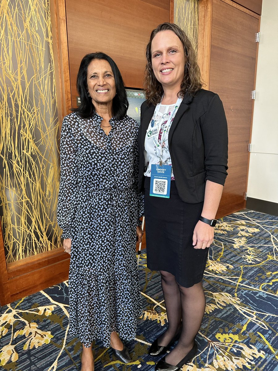 #wfpfglobalguides allowed me to meet his amazing lady! #teachag #foodprize22 <a href="/worldfoodprize/">World Food Prize Foundation</a> <a href="/globalteachag/">Global Teach Ag Network</a>