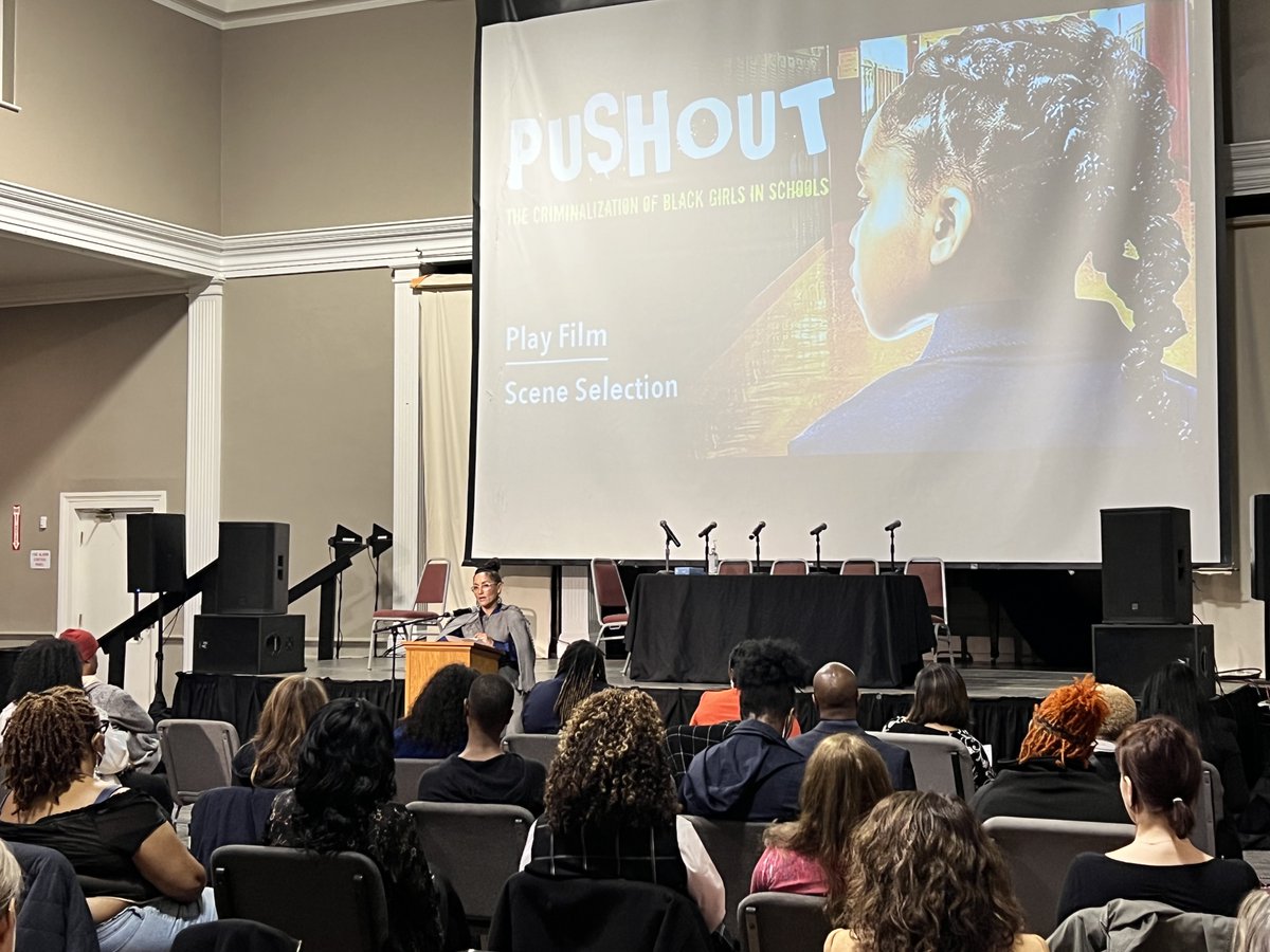 Nyack_Schools's tweet image. Parents, educators, district leaders &amp;amp; community members came together to listen, learn &amp;amp; raise awareness around the disparities that Black girls face in our society w/the first #NyackSchools Community Film Series event featuring @FilmPushout. #Thanks to our panelists &amp;amp; partners!