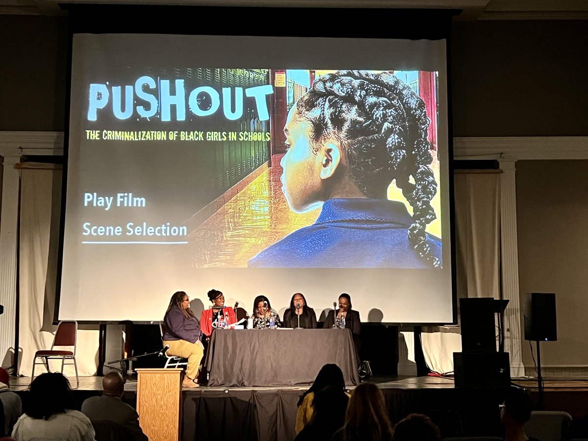 Nyack_Schools's tweet image. Parents, educators, district leaders &amp;amp; community members came together to listen, learn &amp;amp; raise awareness around the disparities that Black girls face in our society w/the first #NyackSchools Community Film Series event featuring @FilmPushout. #Thanks to our panelists &amp;amp; partners!