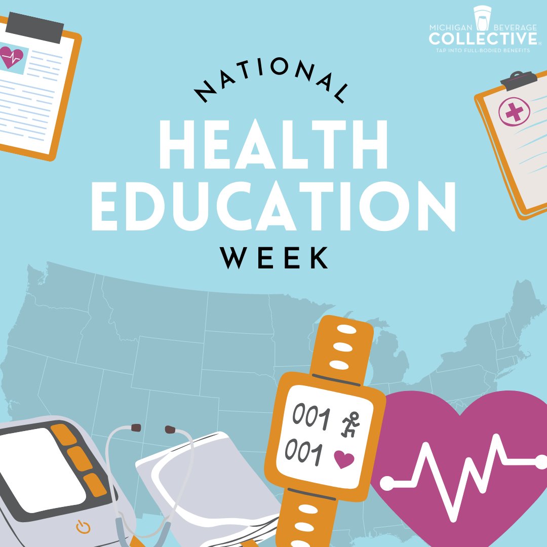 Mibevcollective's tweet photo. Monday kicked off #HealthEducationWeek. Haven't had a checkup in a while? Call your doctor and schedule that to ensure your health is in good shape. 

The Michigan Beverage Collective reduces the complexity of employee benefits. Contact us to see how we can help! https://t.co/2KFaD8eTX5