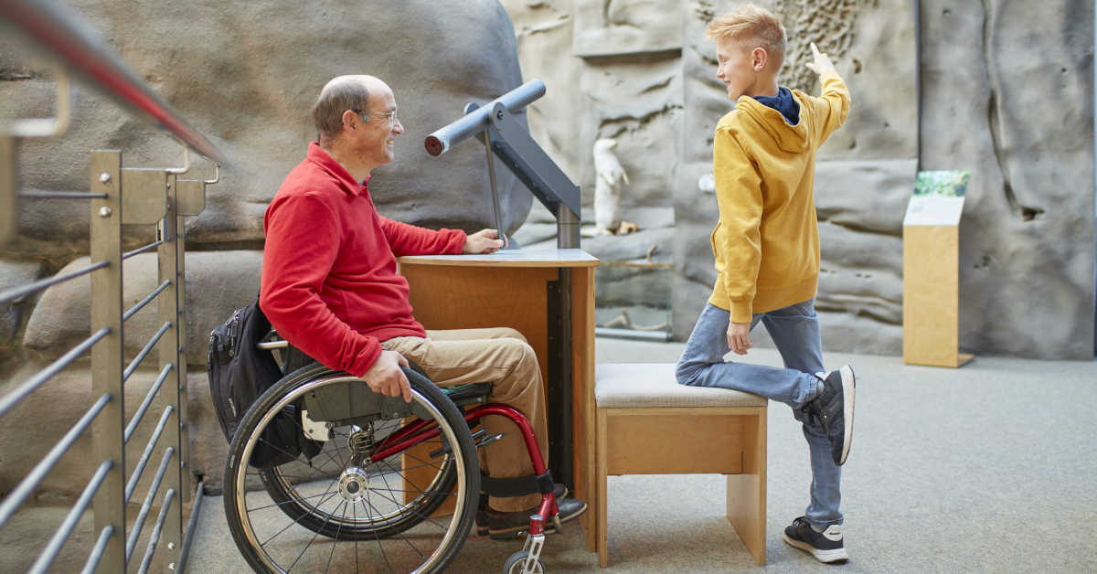 Unser NationalparkZentrum in Bad Schandau ist weitestgehend barrierefrei! Somit können alle Menschen mit Beeinträchtigungen in den Genuss unserer interaktiven Ausstellung und unserer Vorträge kommen. 
Alle Infos 👉 …nalparkzentrum-saechsische-schweiz.de

#saechsischeschweiz #sachsen