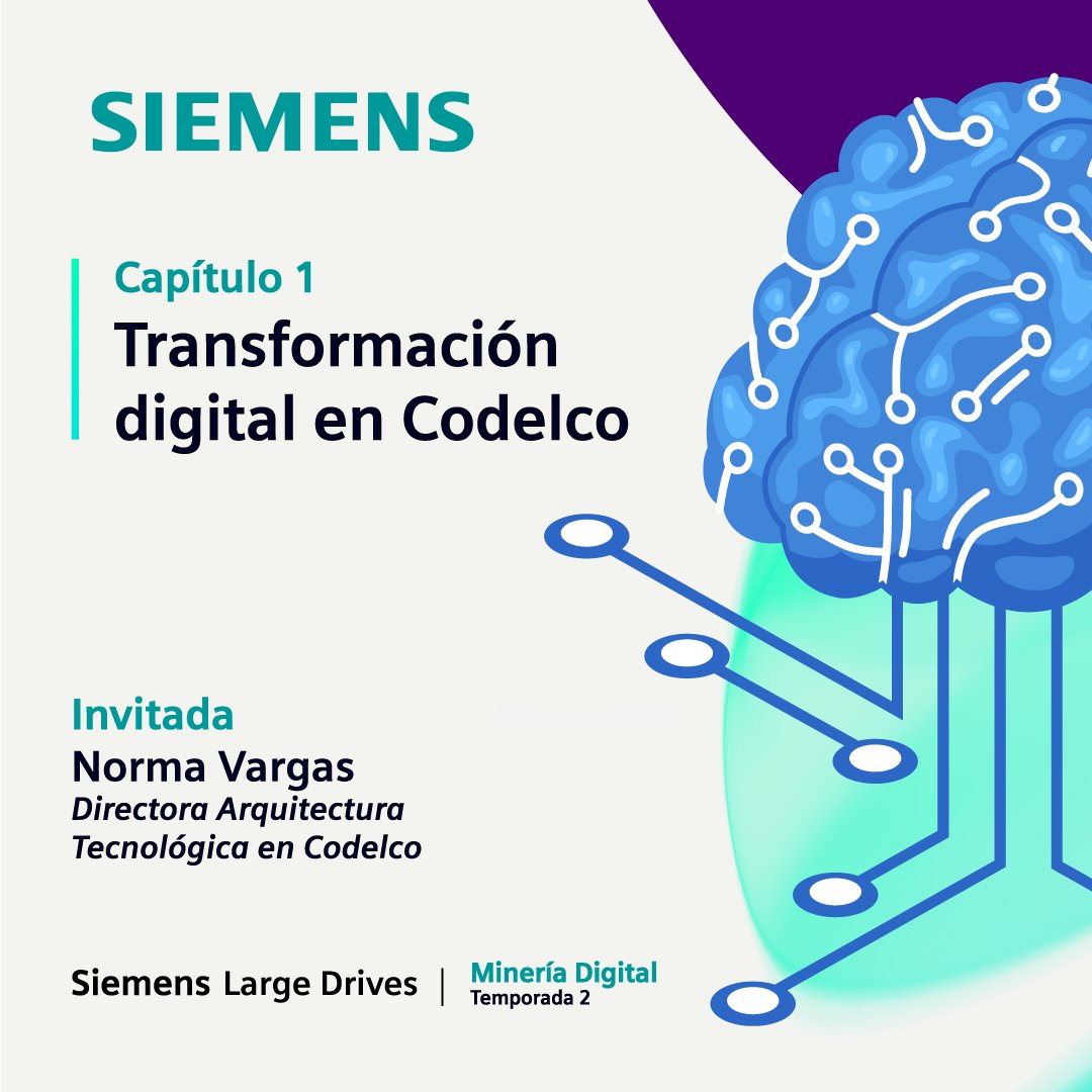 Tele13_Radio's tweet image. La minería tiene una serie de desafíos que enfrentar de cara al futuro y en este nuevo ciclo de #DigitalCircle Sergio Fortuño nos cuenta los conceptos básicos de Inteligencia Artificial en la minería

▶️Escúchalo acá: bit.ly/3M0D7ZX

Presenta: @Siemens_Chile