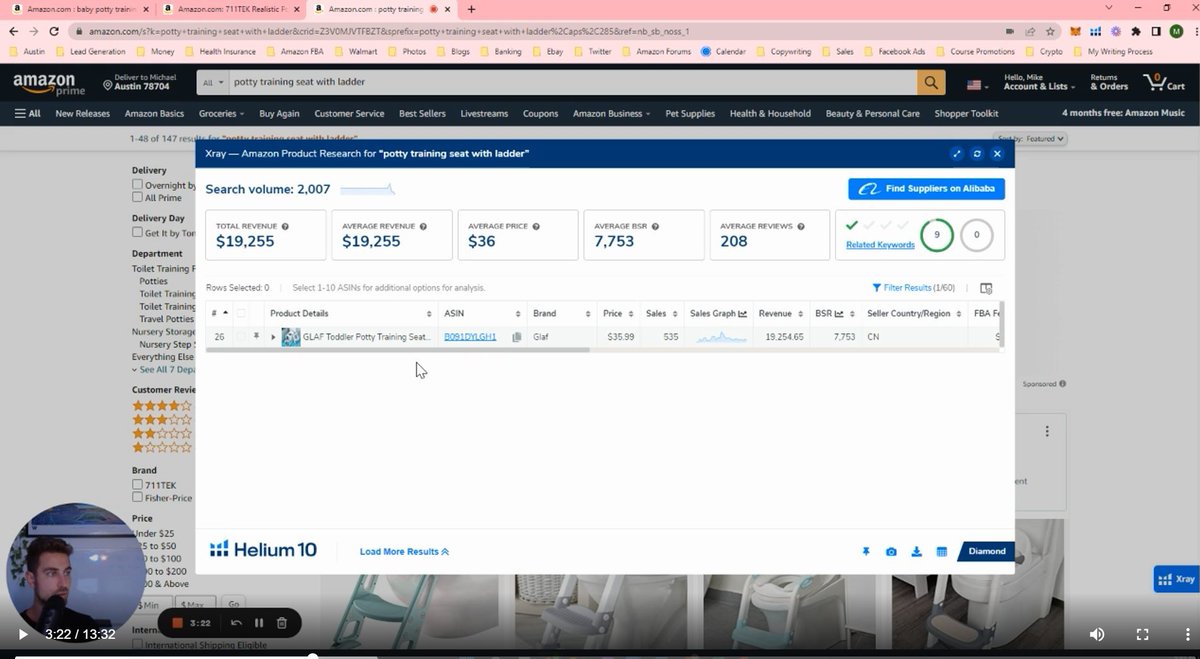 wishzen's tweet photo. Success on Amazon comes down to finding WINNING products

And having the CONVICTION to launch 

I made a 13 min training video showing you how to analyze products 

This process led to $600k+ in Sales in 2021  (more this yr)

RT + comment "launch" and I'll DM you the video👇 https://t.co/U2XBx65i4O