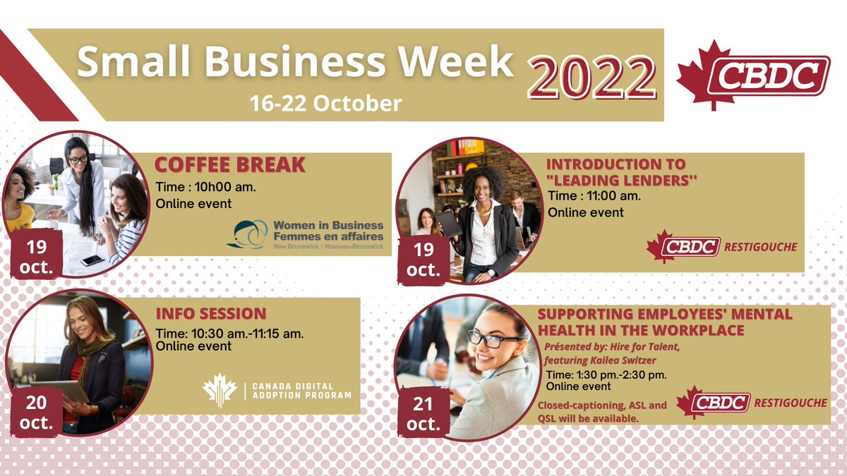 Women in Business NB / Femmes en affaires N.-B. tweet media